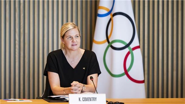 IOC überprüft Auswahlprozess für Olympia-Gastgeber IOC-Präsidentin Kirsty Coventry will den Auswahlprozess für Olympia-Gastgeber überprüfen.