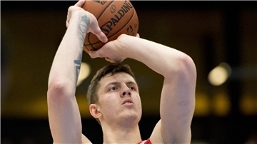 Basketball: G-League, Rio Grande Valley Vipers. Isaiah Hartenstein von Rio Grande Valley Vipers in Aktion. 