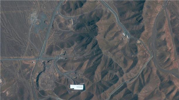 Israel hat keine Bomben, die die iranische Atomanlage Fordo zerstören könnten. Nur die USA verfügen über die Möglichkeit, die bis zu 90 Metern tief unter einem Felsmassiv liegende Anlage zu treffen. (Archivbild)