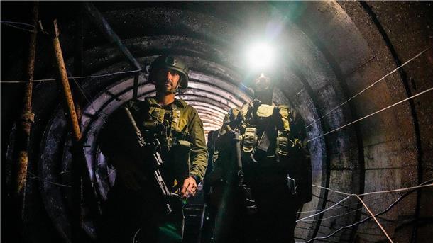Israel: Größtes Hamas-Tunnelsystem freigelegt Israelische Soldaten haben eigenen Angaben zufolge das größte Hamas-Tunnelnetz gefunden.