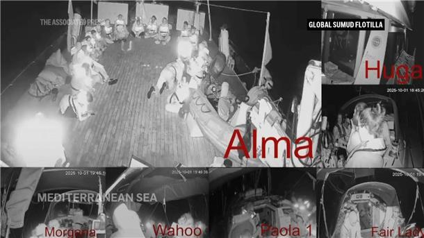 Israels Marine fängt Schiffe der Gaza-Hilfsflotte ab Israels Kriegsmarine hat die Gaza-Flottille gestoppt, bevor sie mit ihren Hilfsgütern den umkämpften Gazastreifen erreichen konnte.