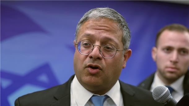 Nationalgarde für israels rechtsextremen Polizeiminister? Israels Polizeiminister Itamar Ben-Gvir.