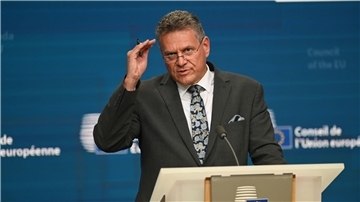 Ist enttäuscht von Trump: EU-Handelskommissar Maros Sefcovic.