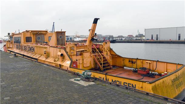 Jan Molsen im Bremerhavener Fischereihafen