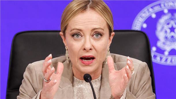 Meloni-Reform nimmt im Parlament letzte Hürde Italiens rechte Ministerpräsidentin Giorgia Meloni treibt den Umbau der Justiz voran. (Archivbild)