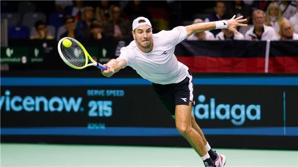 Jan-Lennard Struff zeigte gegen Kanada eine starke Leistung.