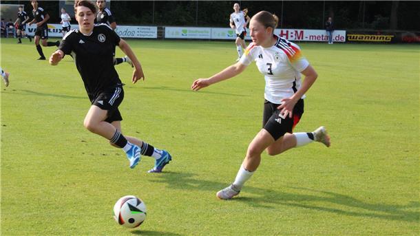 Janne Buck im Trikot der Nationalmannschaft.