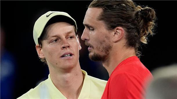 „Nicht gut genug“: Zverevs Final-Trauma verhindert Krönung Jannik Sinner (l) baute Alexander Zverev auf