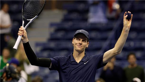„KI-generierter“ Sinner auch in New York nicht zu stoppen? Jannik Sinner stürmte ins Halbfinale der US Open.