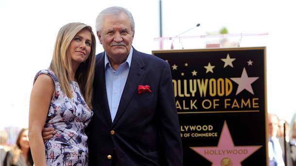 Jennifer Aniston mit ihrem Vater John Aniston 2012 in Hollywood.