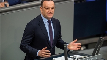 Jens Spahn, CDU/CSU Fraktionsvorsitzender im Bundestag