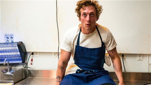 Jeremy Allen White als Carmen „Carmy“ Berzatto in einer Szene der Serie „The Bear: King of the Kitchen“.