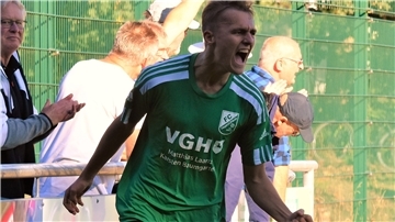 Jeremy Lehmkuhl jubelt