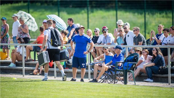 JFV-Co-Trainer Waldemar Maibach war trotz des Ergebnisses nicht unzufrieden.