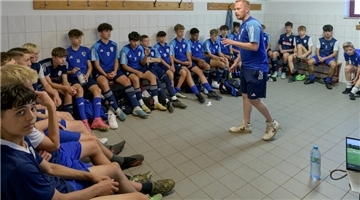 JFV Bremerhaven, U15 mit Trainer Max Janßen