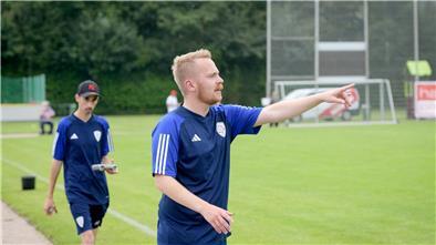 JFV-Trainer Max Janßen geht mit den Aufs und Abs einer Saison gelassen um.