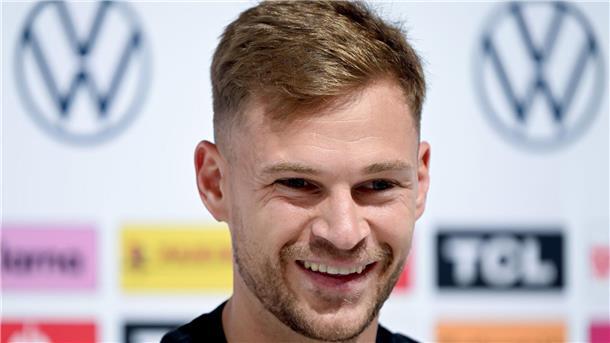 Jubilar Kimmich und der Wandel zum Anführer von Gewinnern Joshua Kimmich spricht über sein 100. Länderspiel.
