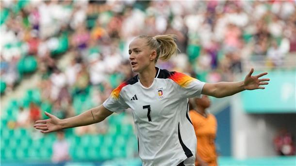 Jubel nach weiterem Turniertor: Lea Schüller 