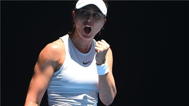 Australian Open: Badosa im Halbfinale gegen Sabalenka Jubelt über einen überraschenden Halbfinal-Einzug: Paula Badosa.