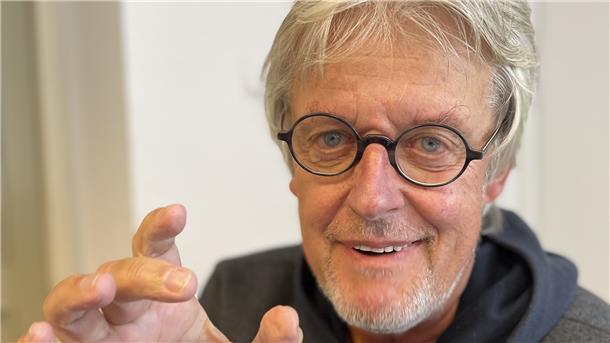 Jürgen Reiners hängt den Theater-Job an den Nagel. „Ich gehe mit einem Lächeln“, sagt er.