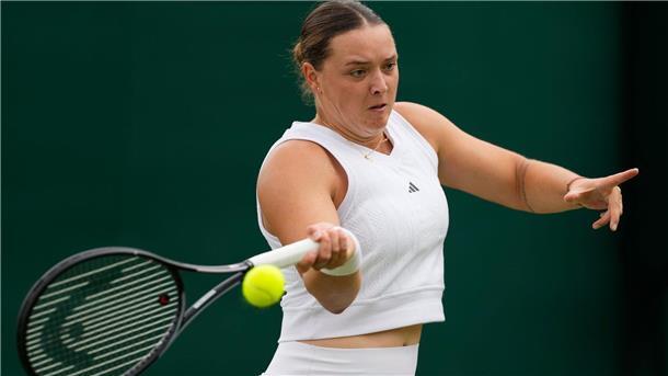Jule Niemeier schaffte es 2024 als einzige Deutsche bei einem Grand-Slam-Turnier in Runde drei.