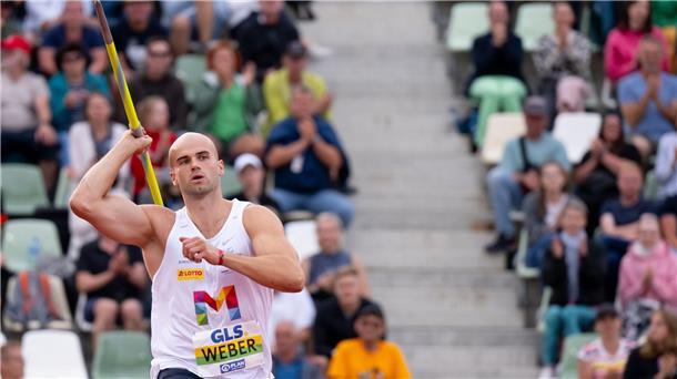 Prominente deutsche Leichtathleten nun für WM nominiert Julian Weber hofft auf seine erste WM-Medaille.