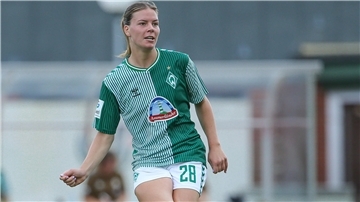 Juliane Wirtz spielt in der neuen Saison für den SV Werder Bremen in der Frauen-Bundesliga.