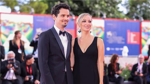 Filmfestspiele Venedig eröffnet Jury-Präsident Damien Chazelle ist mit seiner Frau Olivia Hamilton nach Venedig gekommen.