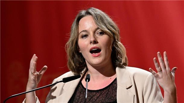 Juso-Vorsitzende Jessica Rosenthal fordert eine schnellere Einführung des Klimageldes.