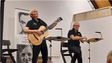 Johannes Göbel (rechts) und Martin Mock (links)