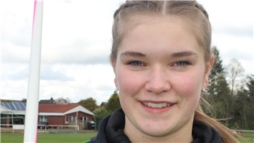 Speerwerferin Kaja Suhrhoff vom TSV Wehdel
