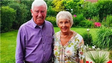 Karin und Erwin Heidemann aus Schwei feiern diamantene Hochzeit.