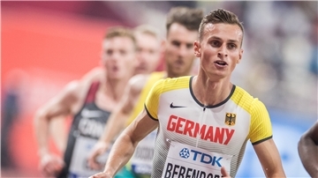Karl Bebendorf aus Deutschland tritt bei Olympia an, ohne vorher geimpgt worden zu sein.