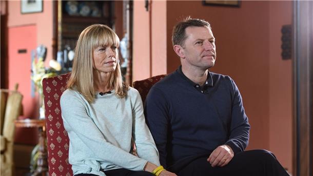 Kate und Gerry McCann geben der BBC Journalistin Fiona Bruce ein Interview in Loughborough zum Verschwinden ihrer Tochter Madeleine.