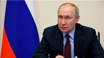 „Kein Grund, um eine Pause zu machen“: Wladimir Putin.