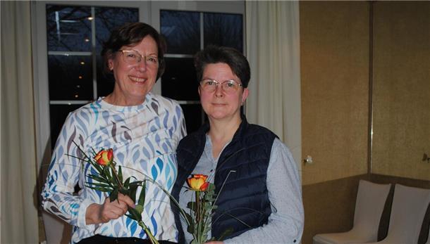 Vorsitzende des Landfrauenvereins Stotel: Marion Korte und Kathrin Tietjen