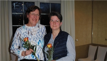 Vorsitzende des Landfrauenvereins Stotel: Marion Korte und Kathrin Tietjen