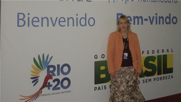 „Auf Posten“ beim Auswärtigen Amt: Diese Nordlichter vertreten Deutschland in der Welt Kerstin Suhling auf einer Konferenz der Vereinten Nationen in Rio.