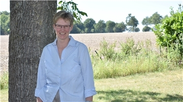 Kerstin Thies ist seit wenigen Wochen die neue Vorsitzende der Heeslinger Heimat- und Fördergemeinschaft. Den Verein mit in die Zukunft zu nehmen ist eine große Herausforderung.