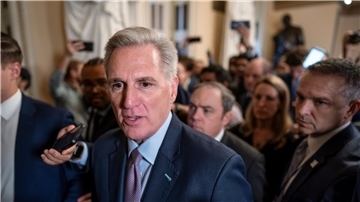 Kevin McCarthy wurde als Vorsitzender des US-Repräsentantenhauses per Votum abgesetzt.
