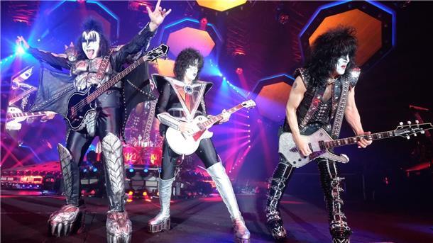 50 Jahre Kiss: Am Anfang kamen nur zehn Zuschauer Kiss 2019 in der Arena Leipzig.