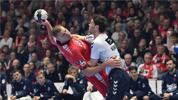 Klare Sache im Hinspiel: Melsungen gewann im November 33:24.