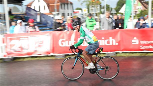 Klaus-Dieter Larschow ist einer von vielen ambitionierten Radsportlern, die in Nordholz unterwegs sind.