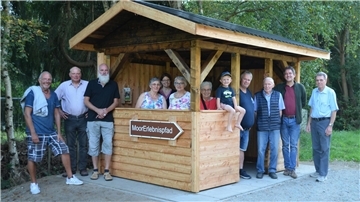  Einweihung der neuen Schutzhütte Flögeln