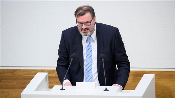 AfD-Fraktionsgeschäftsführer befürwortet Verbotsverfahren Klaus Wichmann (AfD), Parlamentarischer Geschäftsführer der AfD-Landtagsfraktion.