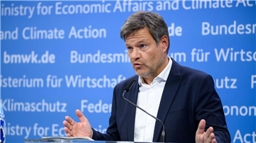 Klimaschutzminister Robert Habeck: „Wir haben das Schiff wieder auf Kurs gebracht.“