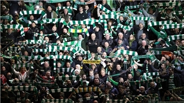 Können heute nicht ins Stadion: Die Fans von Celtic Glasgow.