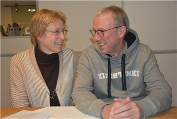 Das Foto zeigt Heiner und Anita Gehlken. 