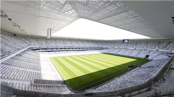 Könnte künftig häufiger leer stehen: Das Stadion in Bordeaux.