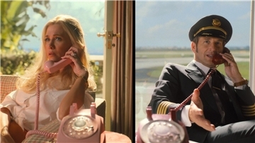 Kristen Wiig und Josh Lucas in einer Szene aus „Palm Royale“.